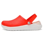 Сандалии женские садовые без шнуровки, повседневные Водонепроницаемые босоножки для медперсонала, Рабочая обувь для больниц, лето 2020