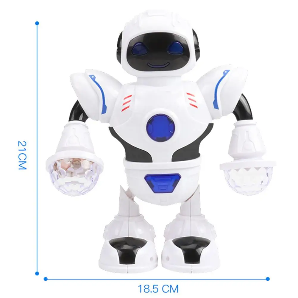 

Smooth Appearance Intelligent Space Danncer Robot Superb Craftsmanship Delicate Design Electronic Child Kids Gifts Puzzle Toy