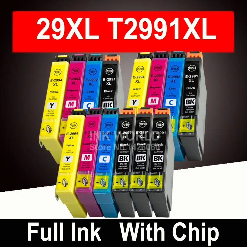 Для печатающей головки Epson XP335 XP235 XP332 XP432 картридж с чернилами картриджи Expression Home