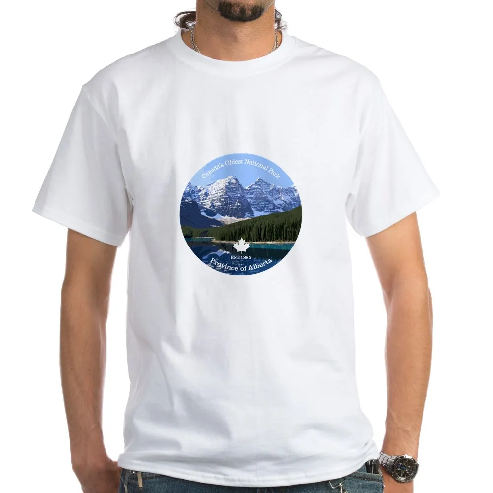 Футболка унисекс с Национальным парком Banff Канада | Мужская одежда