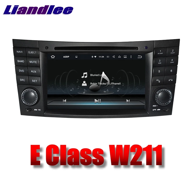 Liandlee автомобильный мультимедийный плеер NAVI для Mercedes Benz E W211 MB 2002 ~ 2009