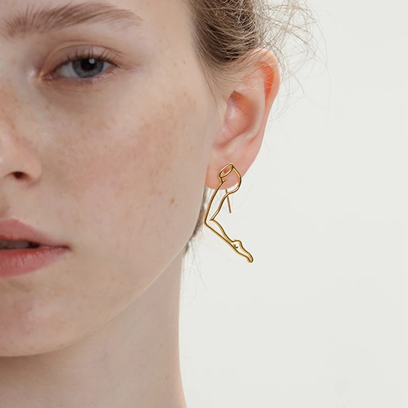 Оригинальные женские серьги обручи для женщин 2020|Серьги-кольца| |