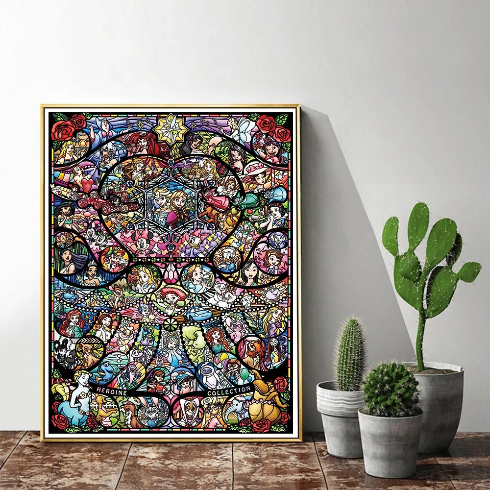 Набор для алмазной вышивки Принцесса картина из мультфильмов Диснея