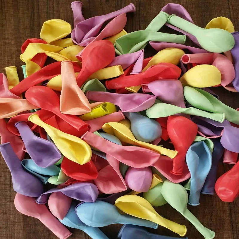 

100 pcs/pack 10 inch Balloons Wedding Decorations Giant Color Big Inflatable Birthday Party Balloon Decor New year Decoration