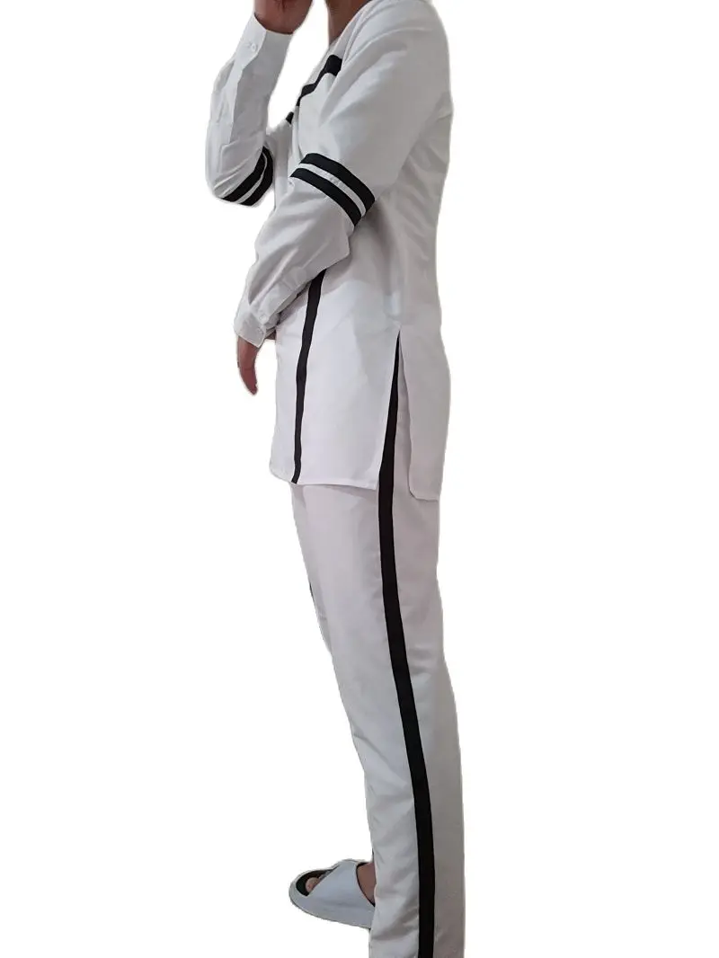 Мужские костюмы в черную полоску стиле сенатора 2021 модные африканском