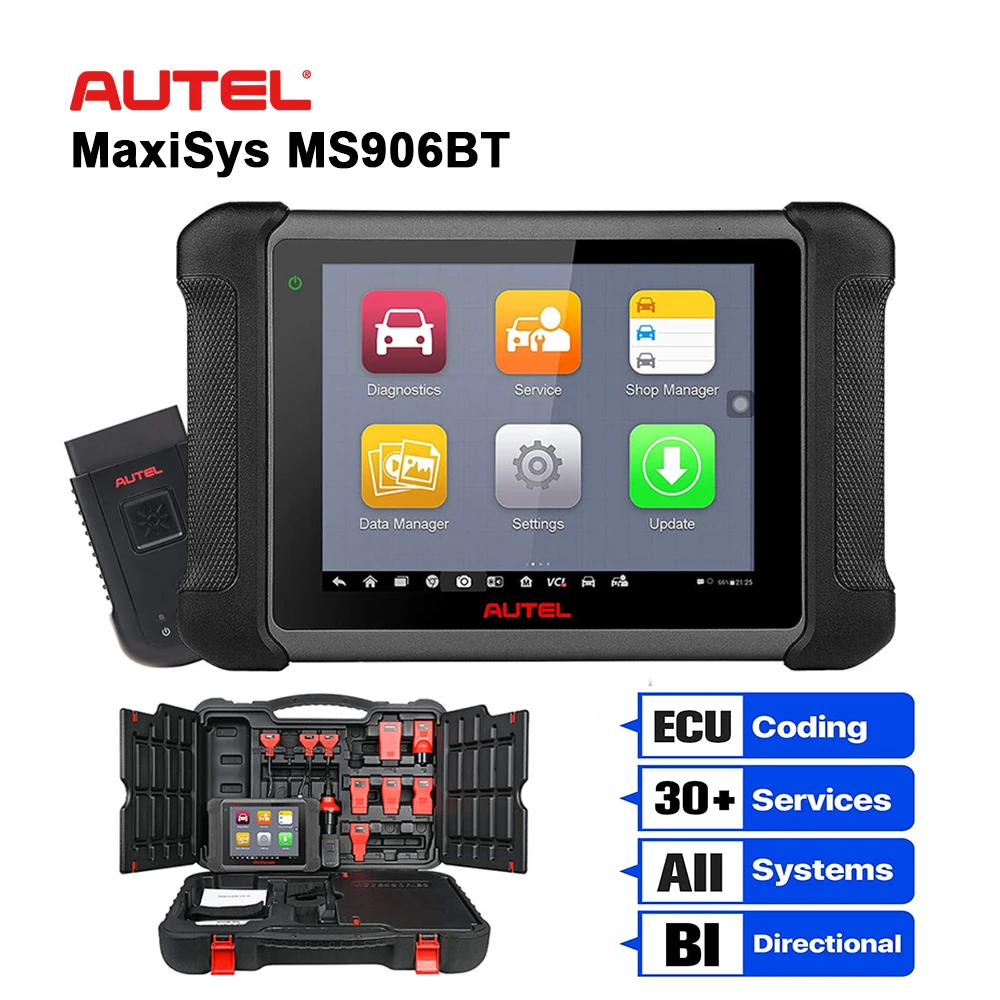 

Autel Maxisys MS906BT Автомобильный сканер 2021 новейший диагностический сканер, OE-все системы диагностики и 31 сервис, кодирование ЭБУ