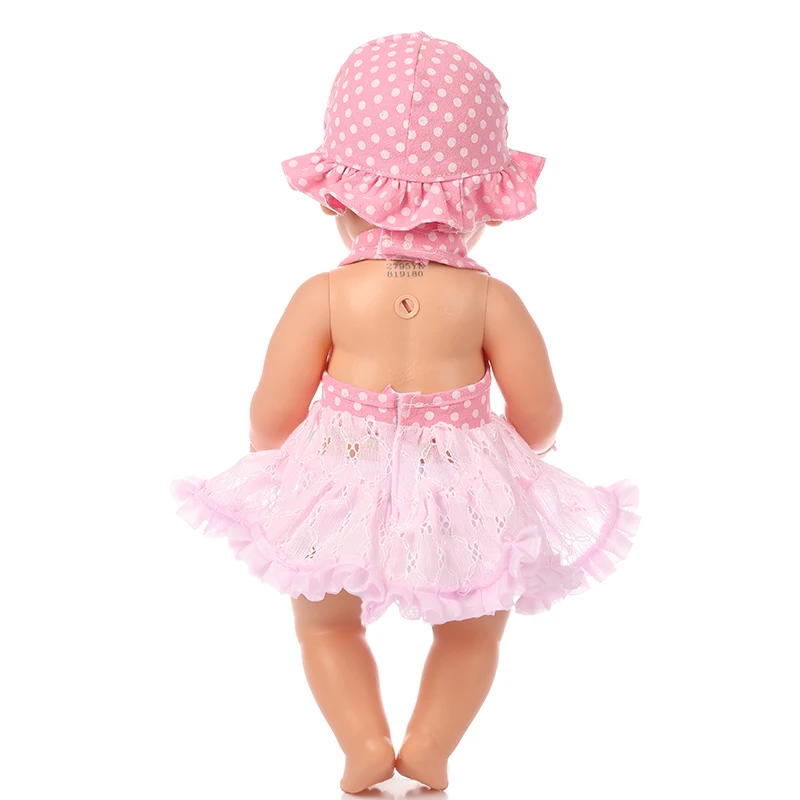 

Doll Fashion Skirt for 43cm Baby Doll Doll Reborn Baby Clothes 17inch Doll Accessories Pink Accessories Doll Clothes Lifestyle