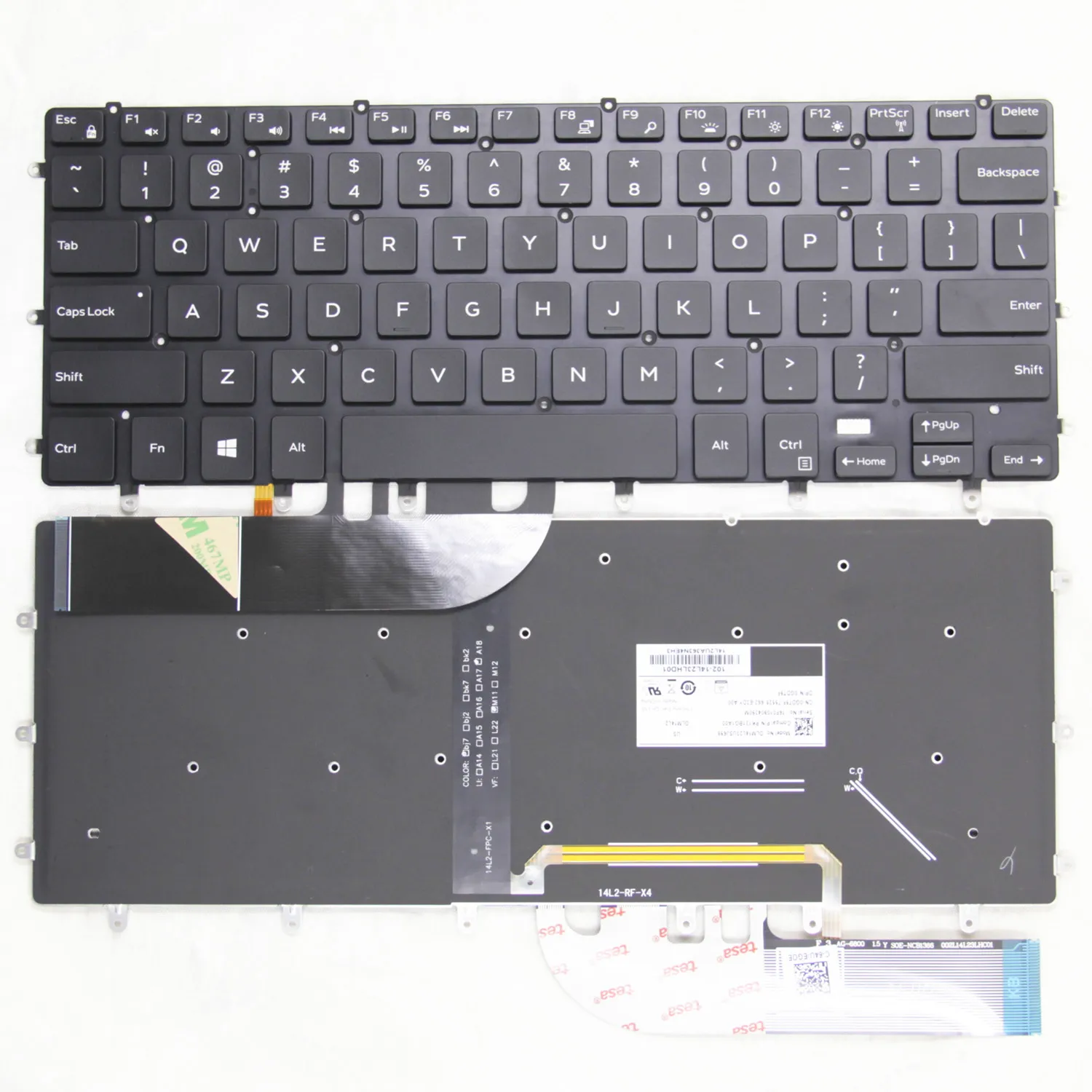 New Original US/UK(GB)/RU(Russian) FOR DELL XPS 15 9550 9560