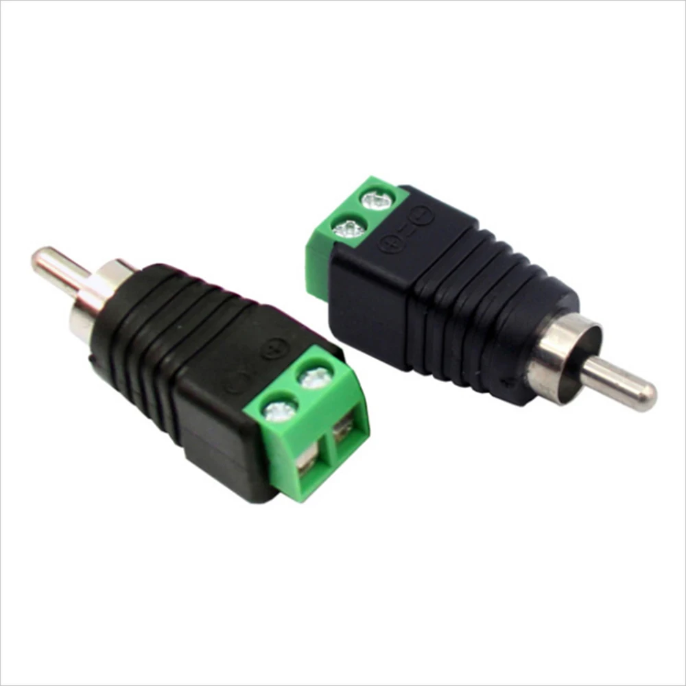 10 шт. адаптер RCA с av головкой высококачественный кабель для колонок и аудио штекер