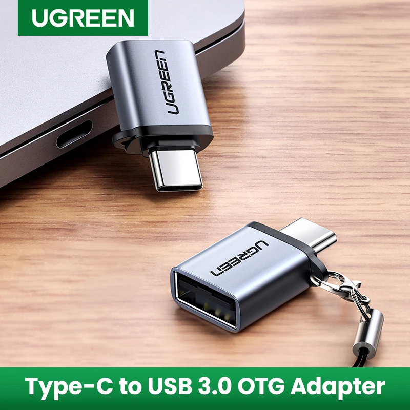 Ugreen USB C Adapter Type C to USB 3.0 Adapter Thunderbolt 3 Type-C Adapter OTG Cable For Macbook pro Air Samsung S10 S9 USB OTG