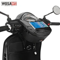 wosawe motorcycle navigation bag waterproof mobile phone touch screen storage scooter motorcycle waist bag moto accessories
