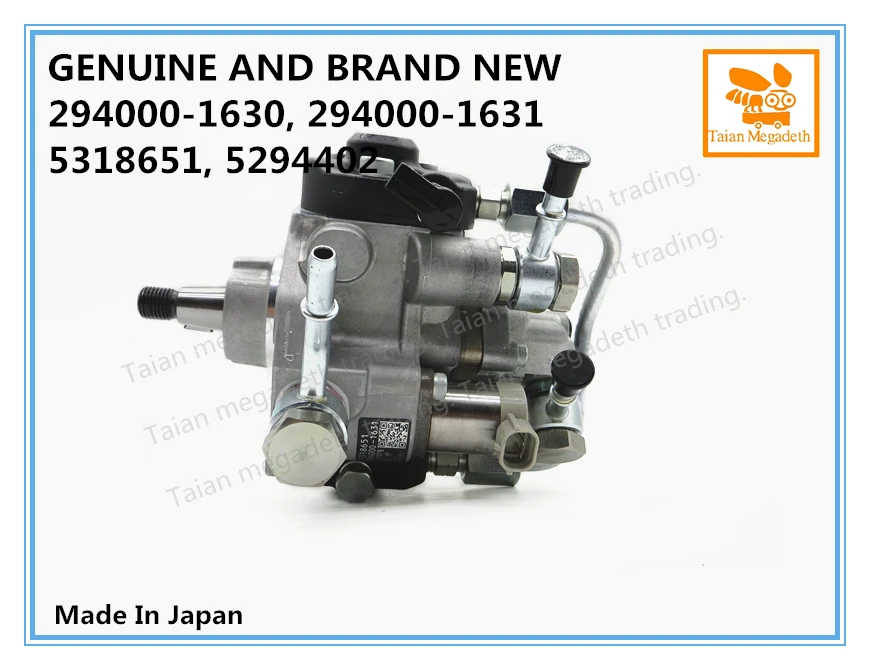 Оригинальный и совершенно новый дизельный топливный насос в сборе 294000 1630 1631 5318651