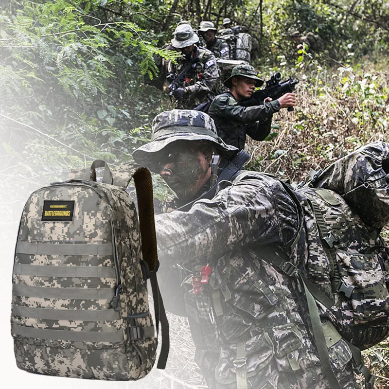 

Outdoor Tactical Backpack 17.3 inch Large Capacity Molle Army Military Assault Bags Camouflage Trekking Hunting Camping Hiking