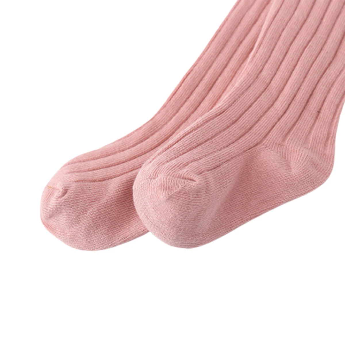 

Infant Baby Big Bow Ribbed Socks Bow Cute Candy Color Non Slip Floor Socks Vertical Stripes Cotton Baby Mid Tube Socks 0-3Years