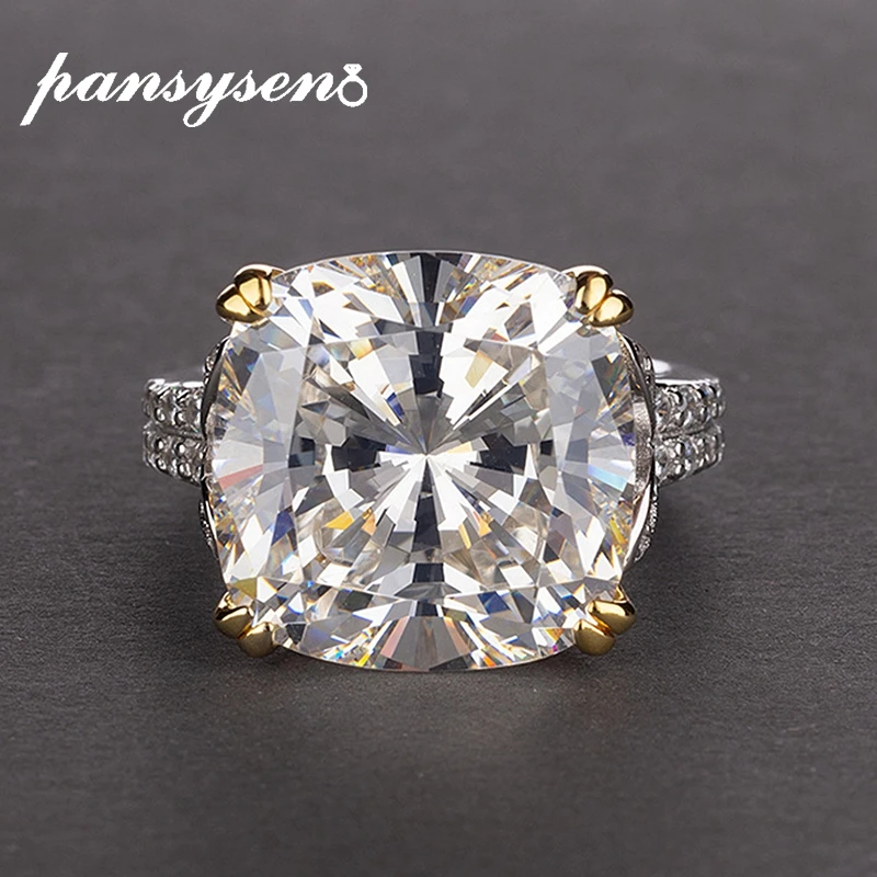 Gemstone кольца для женщин 100% реальные 925 стерлингового серебра ювелирные изделия
