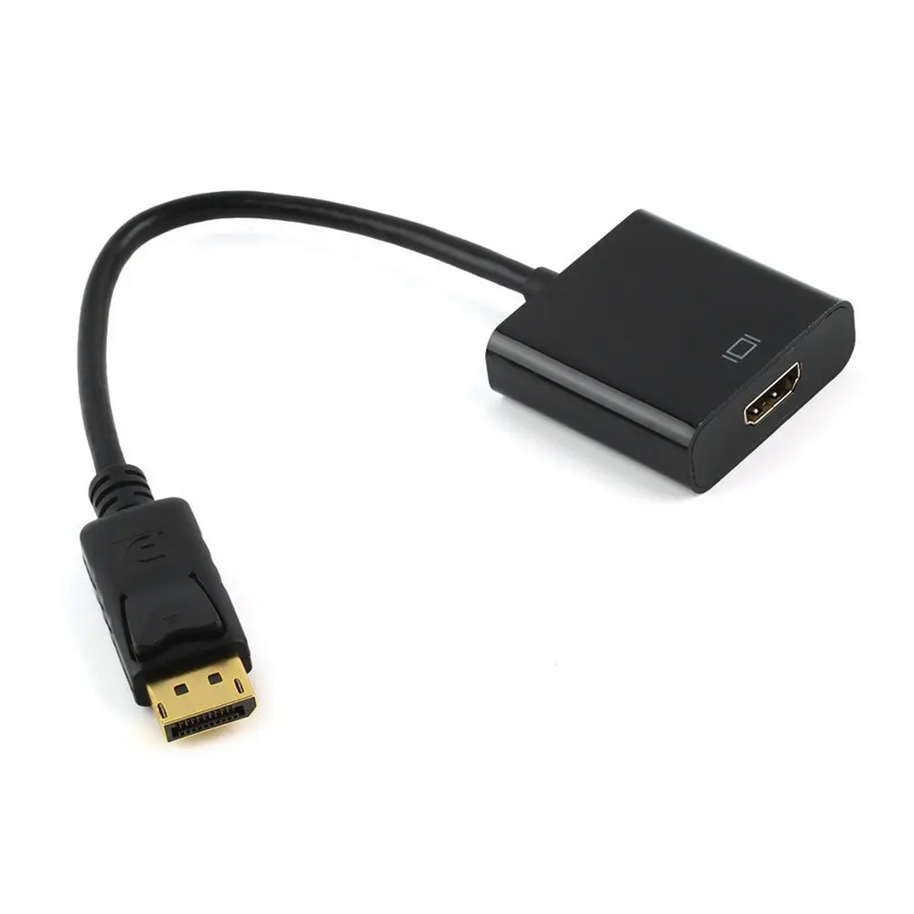 Новый активный адаптер ATI Eyefinity HD 4K Displayport 1 2 DP Male to HDMI Female Video Audio HDTV Black |