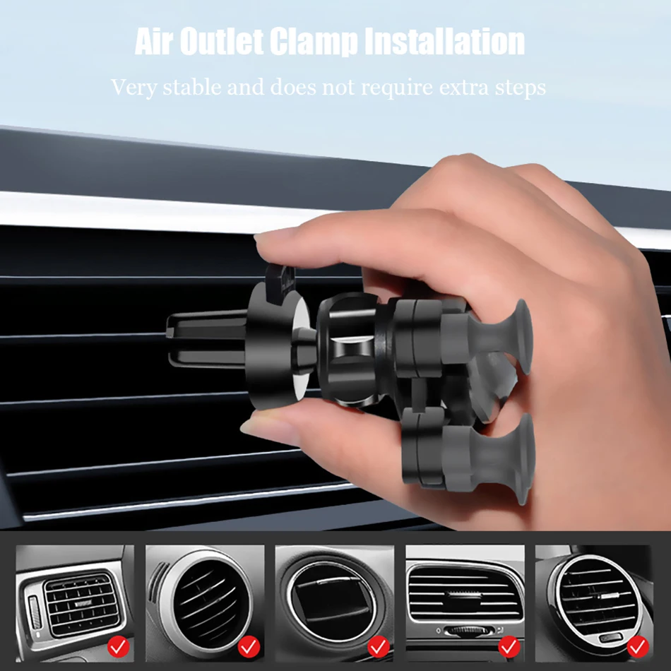 Гравитационный Автомобильный держатель для телефона в автомобиль