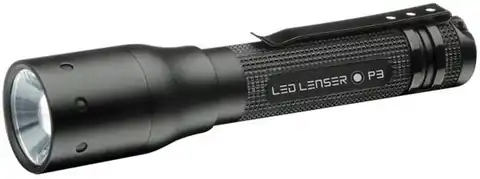 Светодиодный Lenser P3 фонарик (черный моллюск), сделано в Китае Grgheadsets