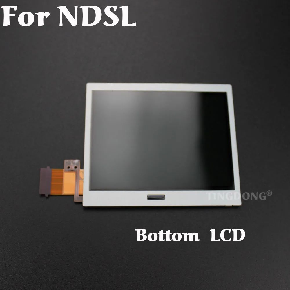 Top Upper & Bottom Lower LCD Display Screen Replacement for Nintendo DS Lite For DSL For NDSi XL NDSL For 3DS New 3DS XL LL