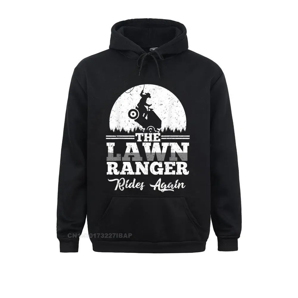 The Lawn Ranger Rides Again Shirt Cute Lawn Caretaker Sweatshirts New Fashion Party Boy Hoodies Fitness Sportswears Autumn