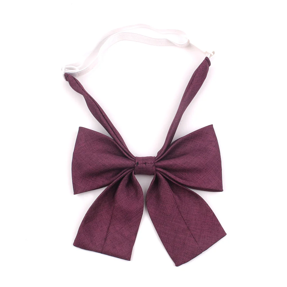 Галстук бабочка для девочек повседневный галстук женщин Униформа воротник