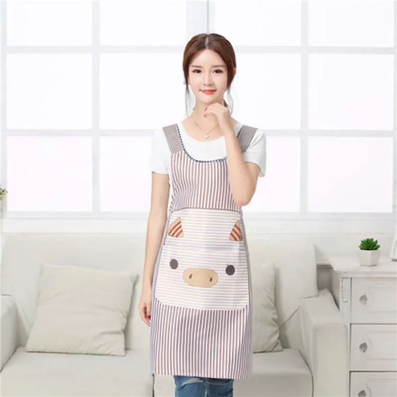 1 шт. водонепроницаемый фартук с изображением медведя из мультфильма | Дом и сад