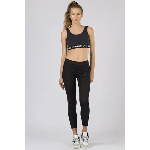 

Women Gym Suit 2 Leggings Sport Fitness Micro Submersible Anthracite-Black Women Leggings Suit Sexy 2020 Fashion