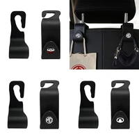 1pcs car logo seat back hook portable car interior goods styling for bmw 1 series x4 x5 x6 e46 e39 e60 e34 e30 f30e z x m3 m5 m6