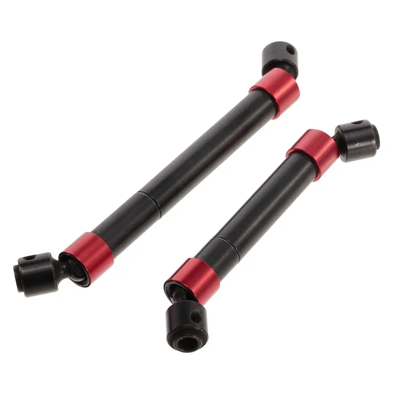 2Pcs Rc Car Front And Rear Metal Axle Cvd Drive Shaft For Traxxas Trx-4 Rock Crawler Monster Truck Parts | Игрушки и хобби