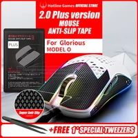 hotline games 2 0plus mouse anti slip grip tape for glorious model ogrip upgrademoisture wickingpre cuteasy to apply