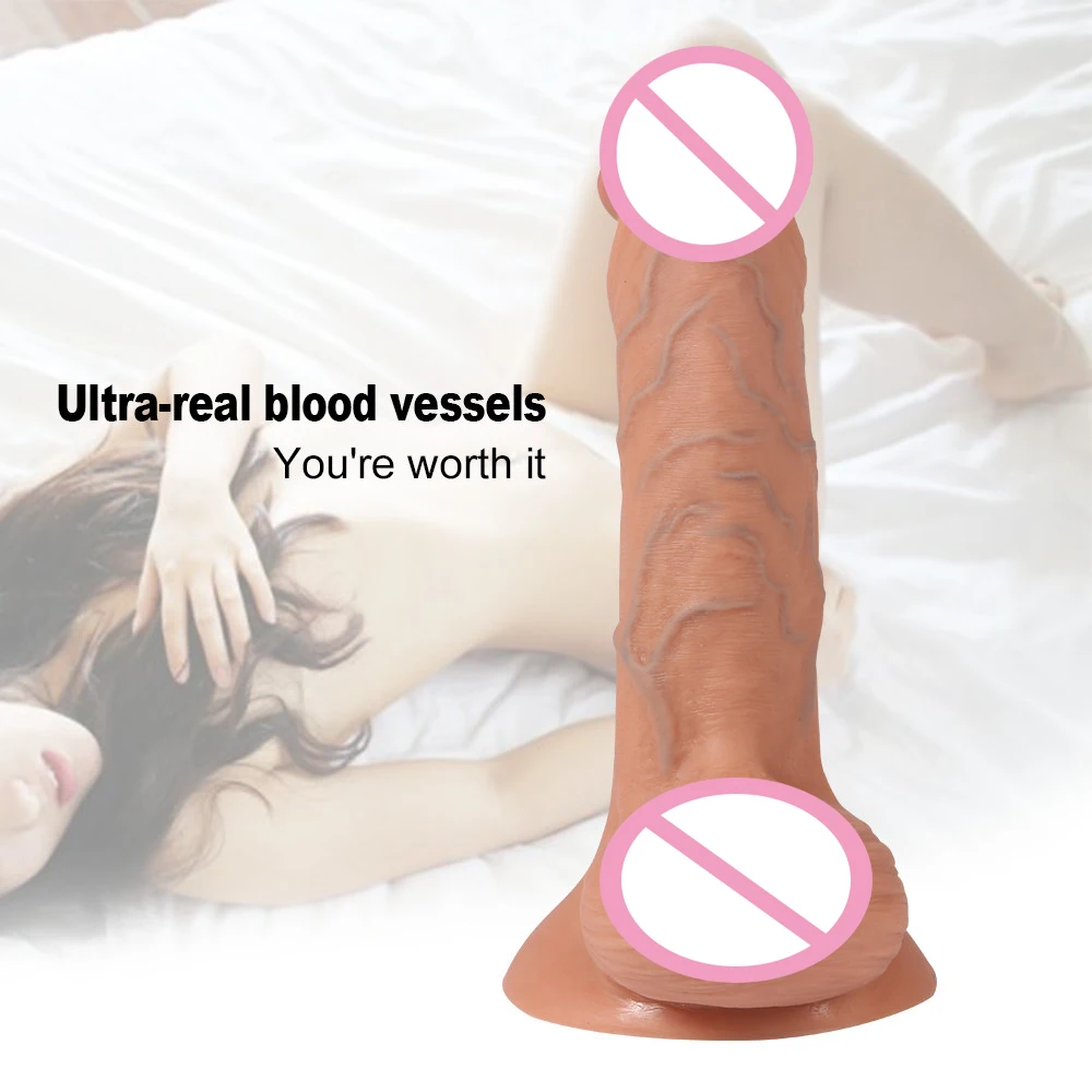 19 см * 4 силиконовый маленький большой фаллоимитатор для женщин реалистичный