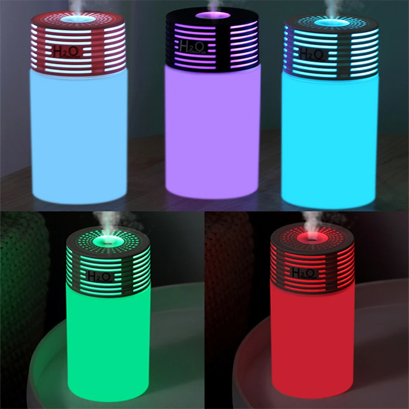 Увлажнитель-Ароматизатор воздуха ультразвуковой с сисветодиодный лампой USB |