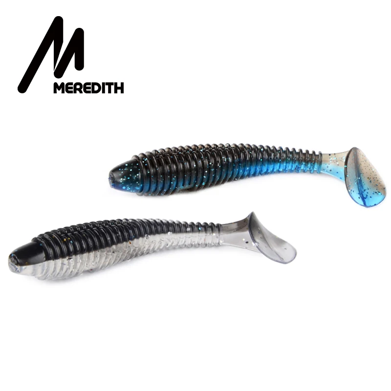 Рыболовные приманки MEREDITH Swing Impact FAT 75 мм 85 мм 180 мм мягкая резиновая приманка Вибрационный хвост воблеры рыболовные снасти силиконовая приманка на щуку
