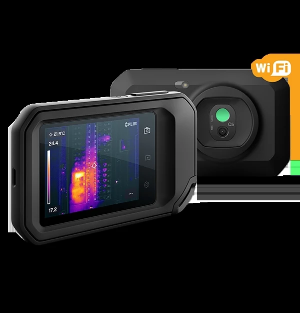 

Компактная тепловизионная камера FLIR C5, шестое в мире, выпущена в 2021 году