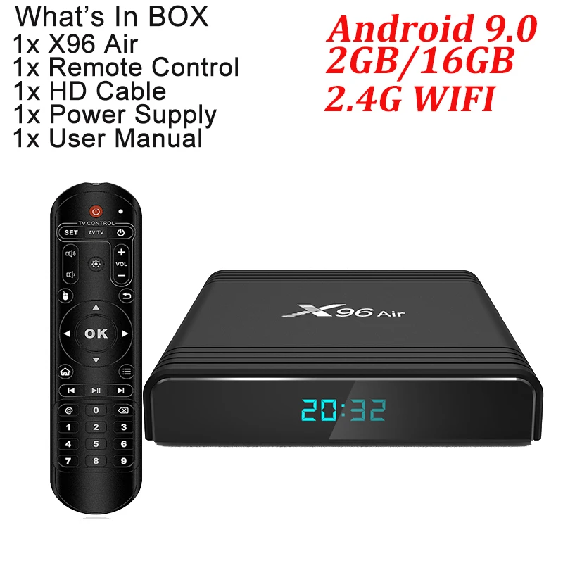 2GB 16GB A95X плюс ТВ Box Android 8,1 Amlogic S905 Y2 4 Гб DDR4 32 Гб Встроенная память 2,4 г/5G, Wi-Fi, USB3.0 BT4.2 Поддержка 4 K H.265 смарт-медиа-плеер андроид тв приставка - Цвет: 2GB 16GB