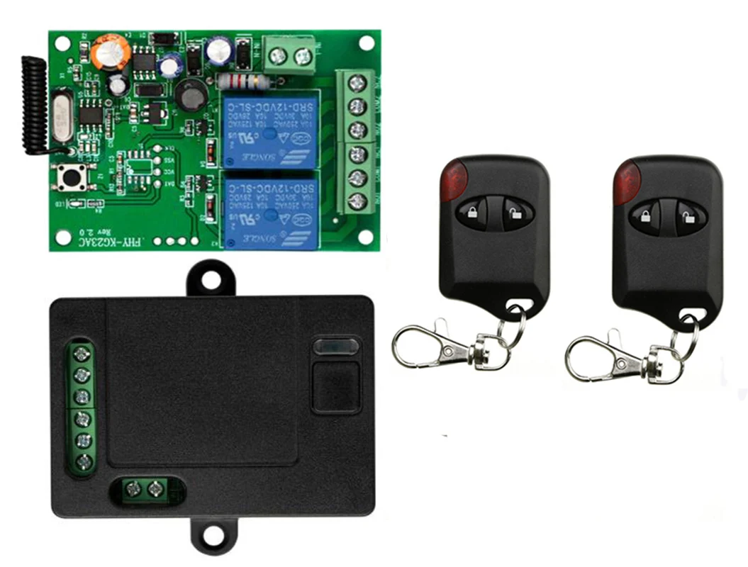 Переменный ток 110 В 220 2CH Радиоуправление ler беспроводной 10A Реле дистанционного