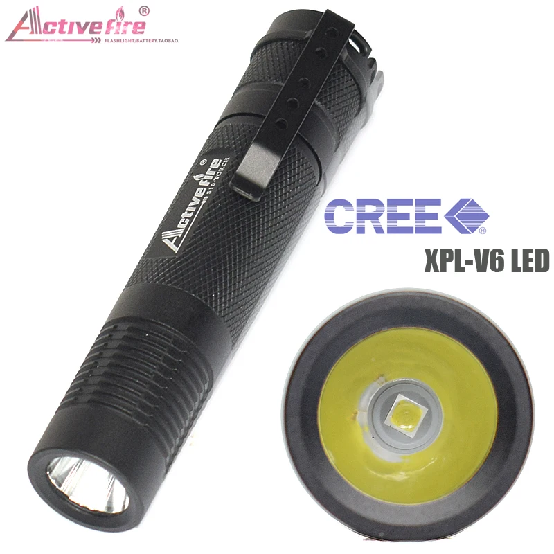 

Светодиодный прожектор CREE XP-L V6, 18650, 5 режимов зарядки