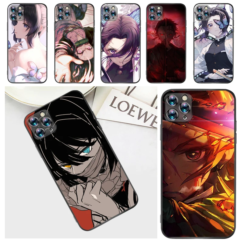 

Demon Slayer Agatsuma Zenitsu Kamado Tanjirou Kamado Nezuko Kimetsu No Yaiba Phone Case For iPhone 7 8 Plus 6 6S Soft TPU Cases