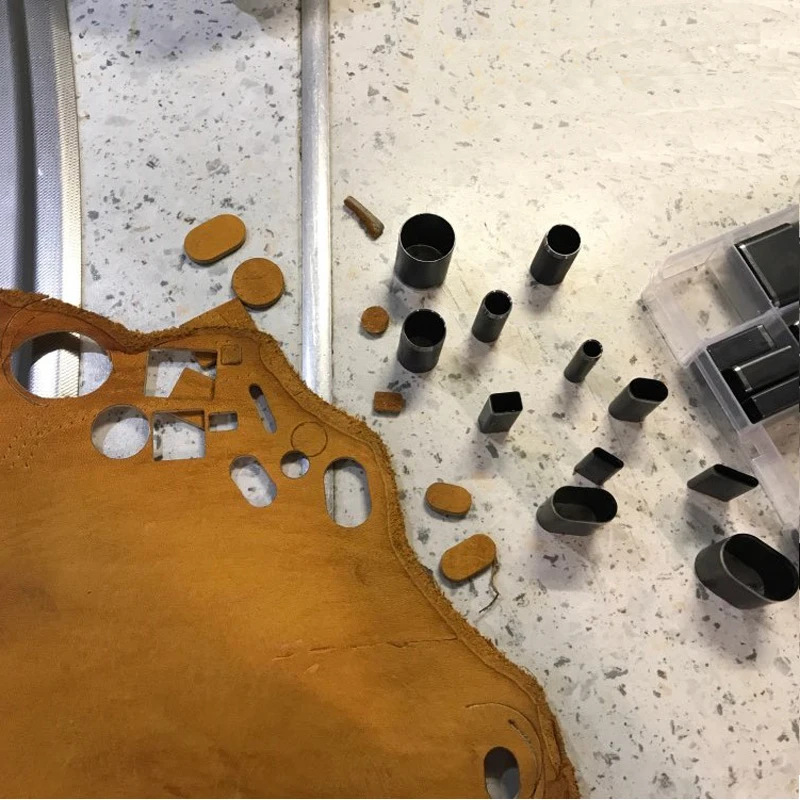 MIUSIE 1 шт. кожевенный резак для отверстий инструменты удаления металлический