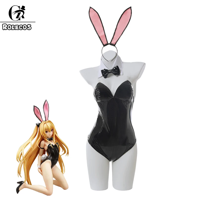 Женский костюм для косплея ROLECOS аниме Золотая темнота Ева эротический кролика