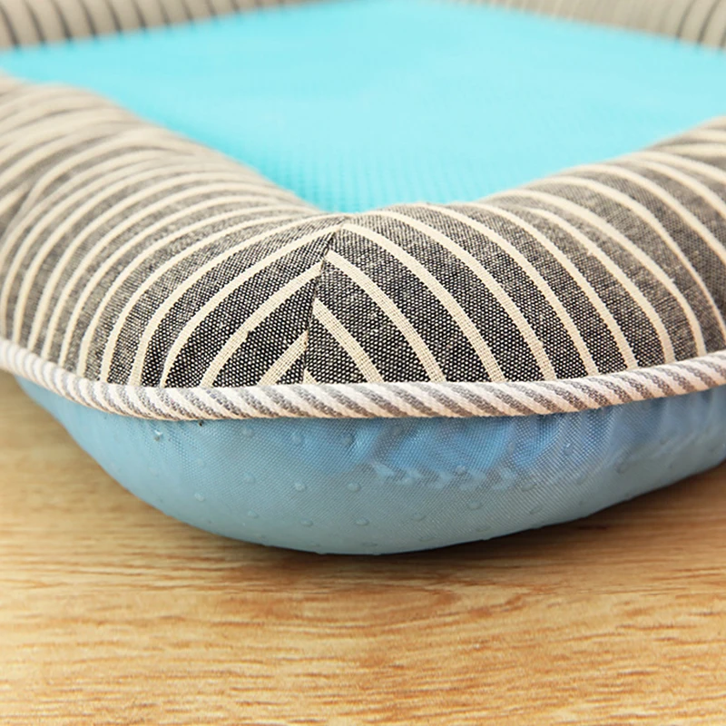 

Summer Cooling Mat Ice Pad Dog Cool Cold Silk Bed Sleeping Mats for Dogs Cats Pet Kennel Washable Top Quality Super Breathable