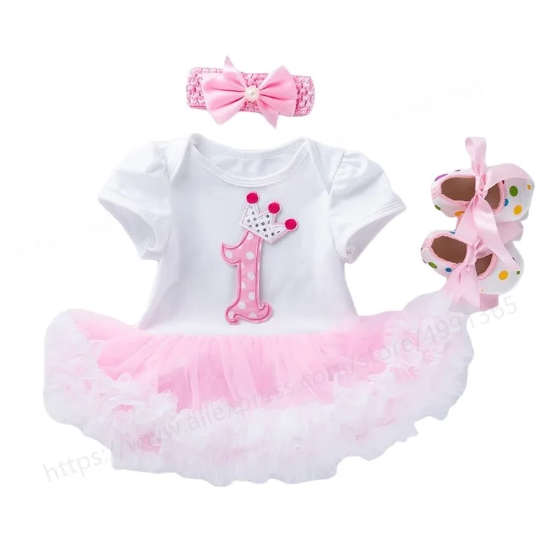 

Baby Birthday Dress 1 Year Birthday Outfits Infant Toddler Baby Girl Clothes Newborn Toddler Baby Dress Vestido 1 Year Clothing