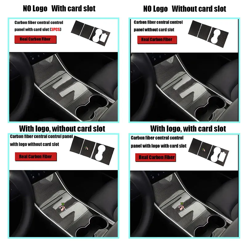 Для Tesla Model 3 18 19 клей из настоящего углеродного волокна автомобильные аксессуары