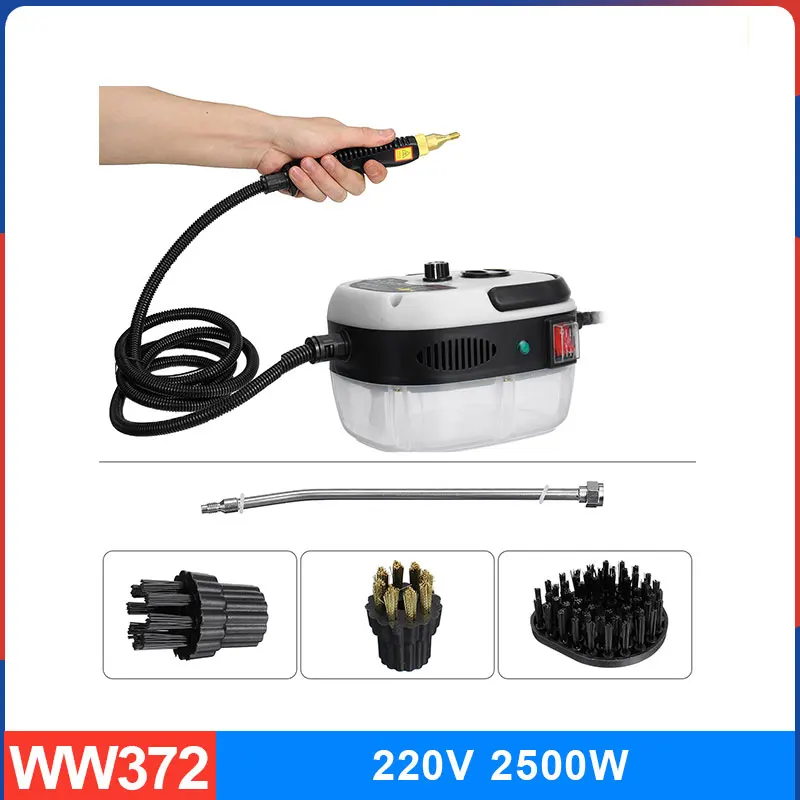 

2500W Handheld Electric High-pressure Steam Cleaner Portable Household, Office and Kitchen Cleaners, Steam Cleaners