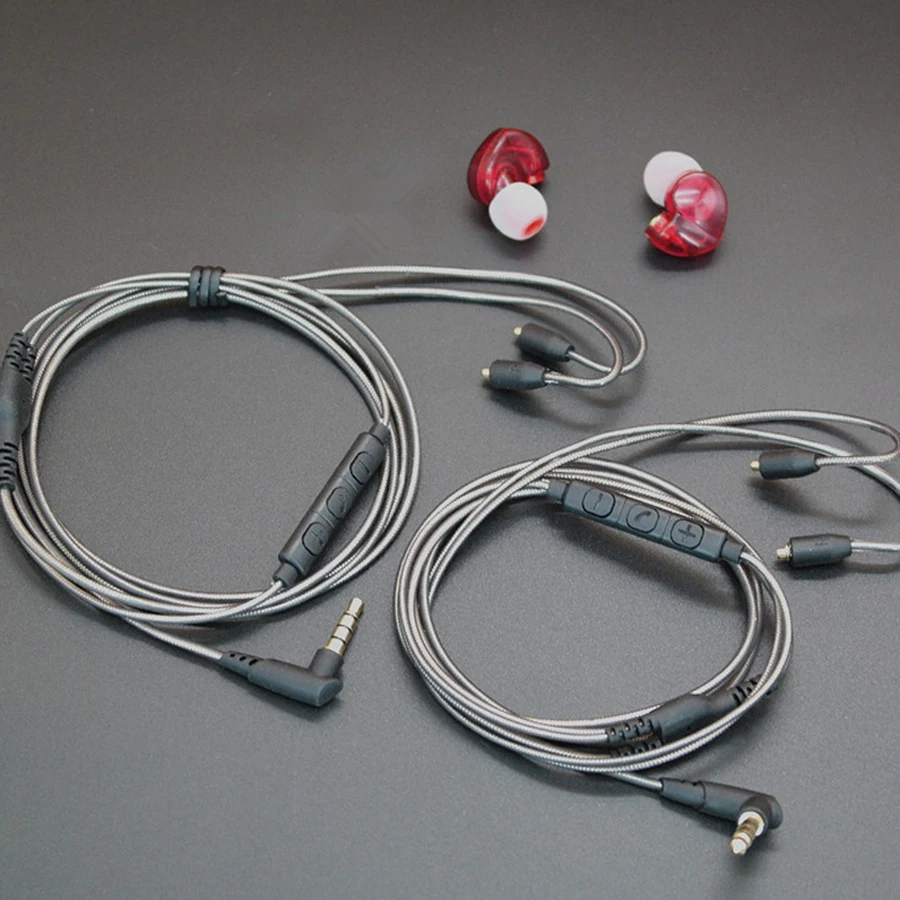 Кабель MMCX для Shure SE215 SE425 SE535 SE846 UE900 сменный шнур порта провод наушников с