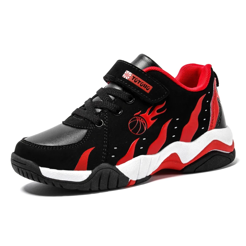 

Спортивные кроссовки для мальчиков, детская повседневная обувь для мальчиков, детские кроссовки, кожаная Нескользящая Студенческая обувь ...