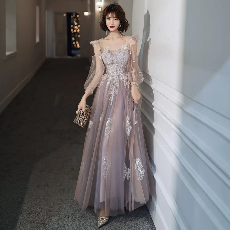 Изящное вечернее платье в стиле изысканное праздничное мечты на день рождения