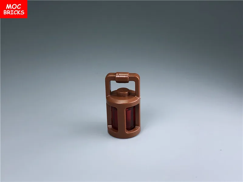10 шт./партия кубики Moc DIY посуда фонарь подходит с 37776 круглыми кирпичами 1X1 развивающие строительные блоки игрушки для Детский Рождественский подарок
