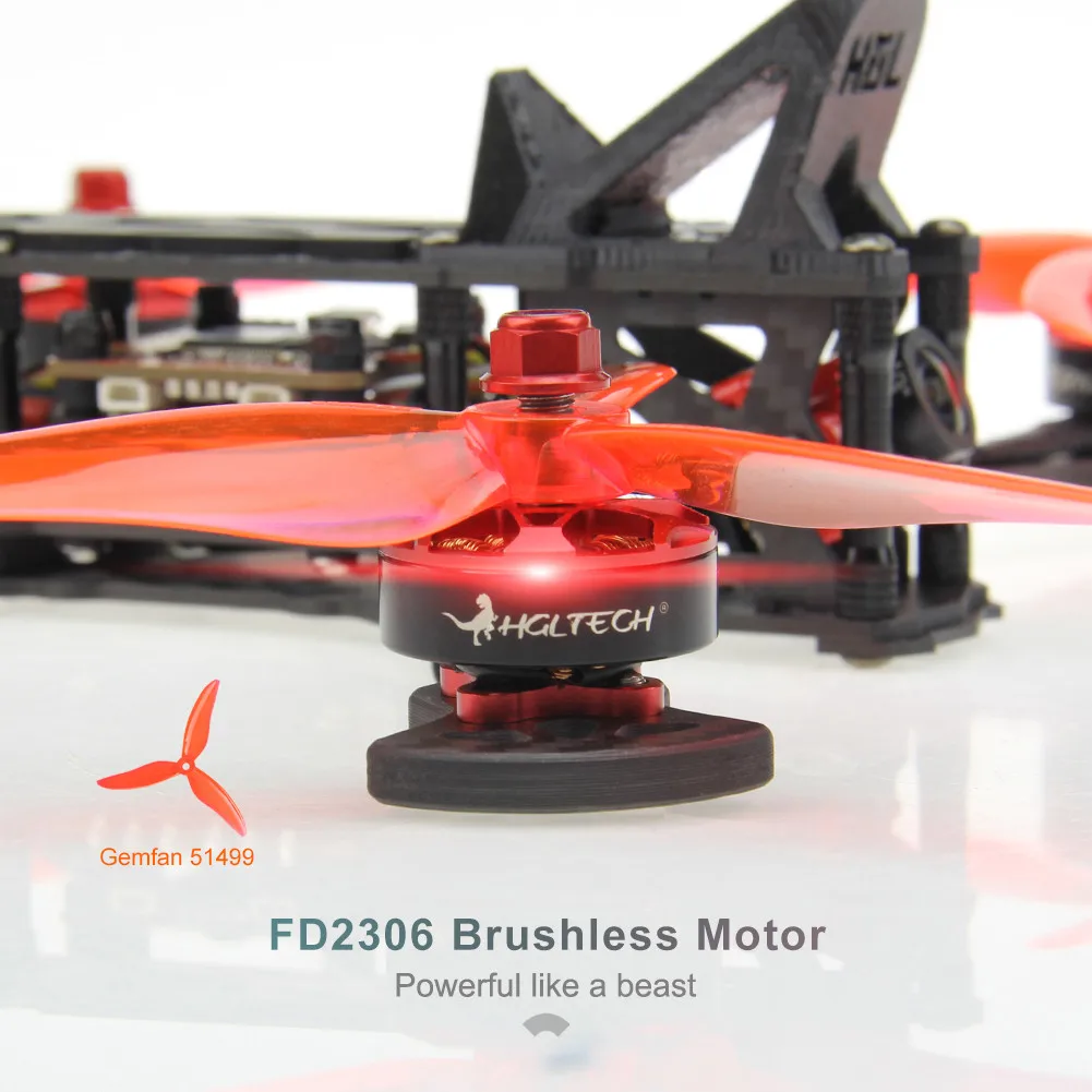 Квадрокоптер HGLRC Sector5 V2 FPV Racing Drone F7 Fc 60A 4 в 1 ESC 2306 игрушки для детей забавные подарки