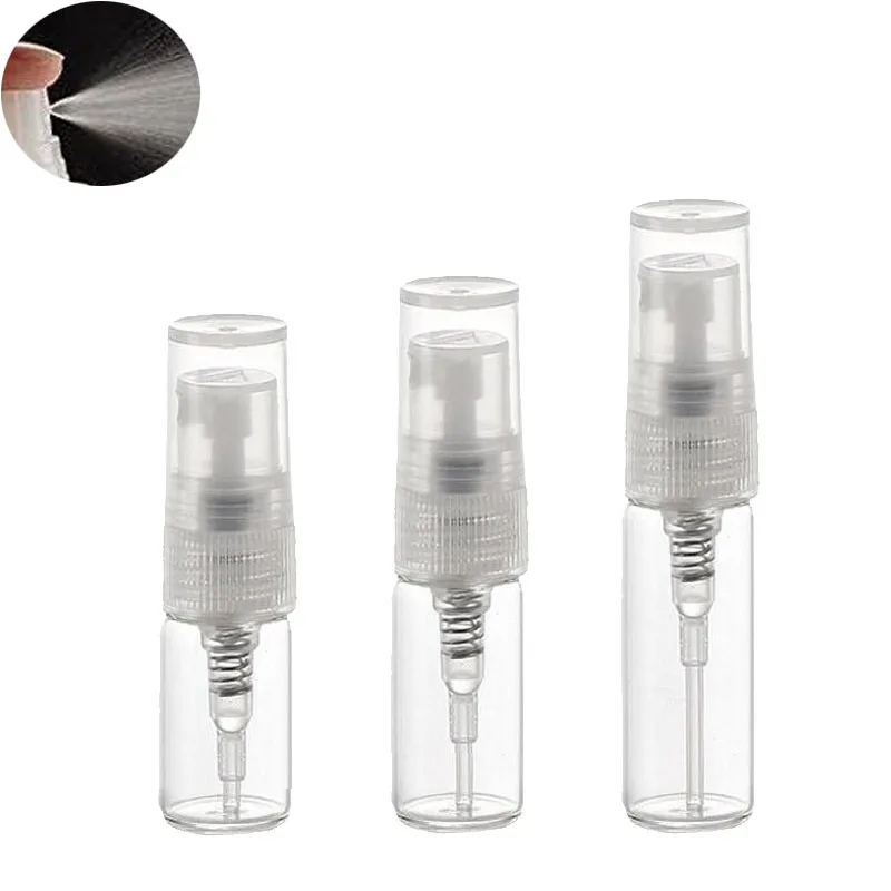 10 шт спрей бутылки 2 мл 3 5 стеклянная Пустая парфума Бутылка для путешествий